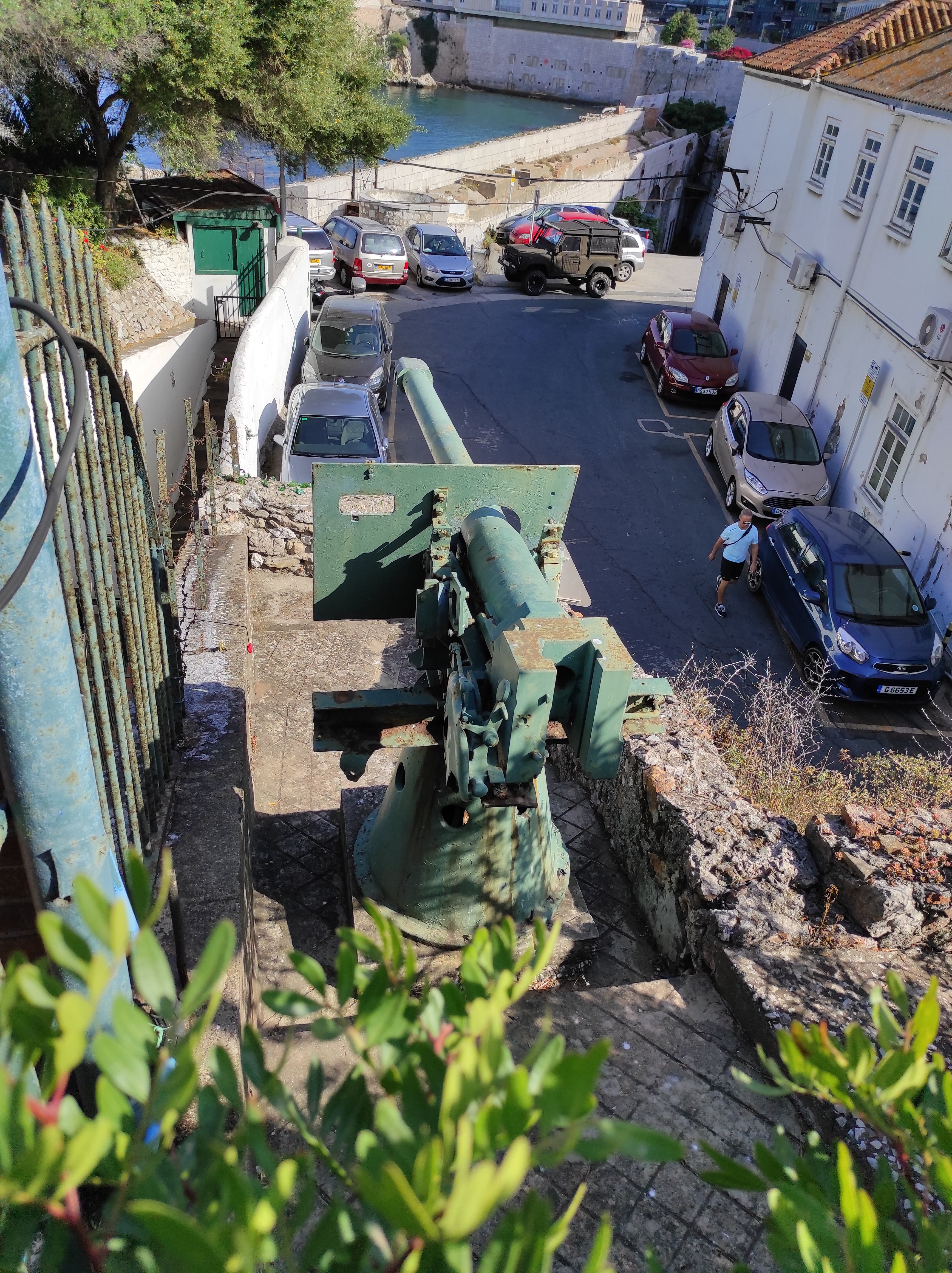 One 6pdr Coast Defence on pivot mount Image